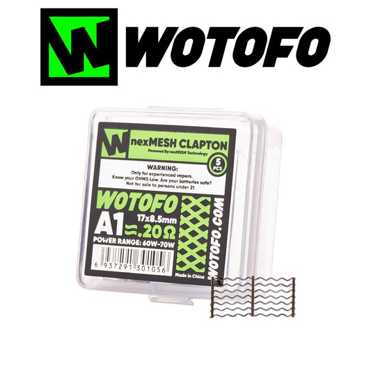 WOTOFO NexMesh Clapton A1 0,20 (UNIDADE)