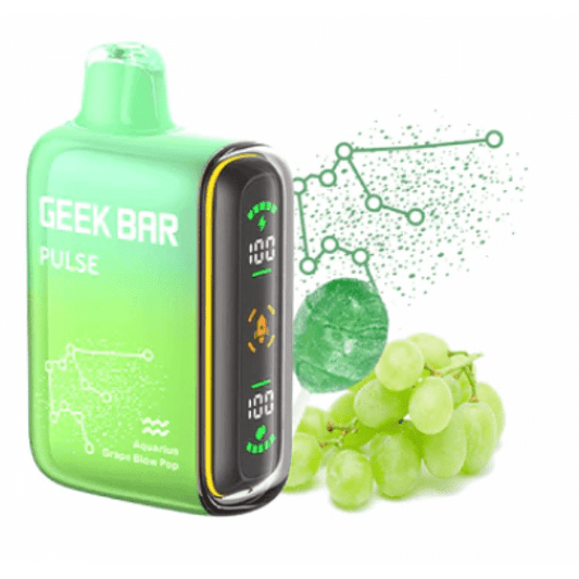 Geek Bar Pulse – 15000 puffs – Grape Blow Pop