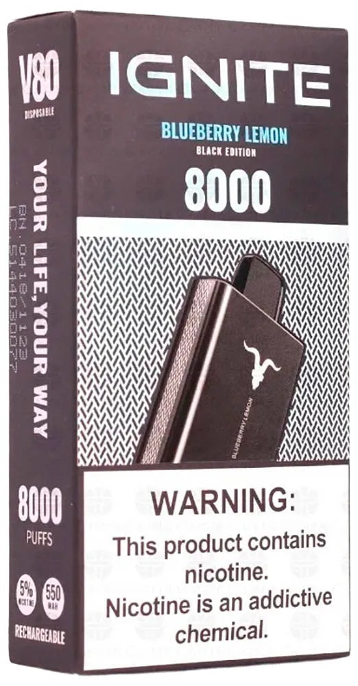 IGNITE V80 Blueberry Lemon (8.000 puffs)