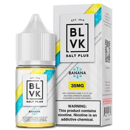 BLVK SALT PLUS Banana ice (30ml)