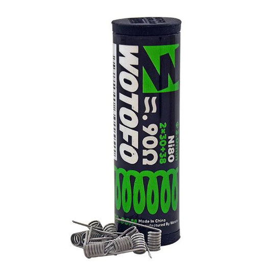 WOTOFO Dual Core Fused Clapton - Ni80 0,90 (UNIDADE)