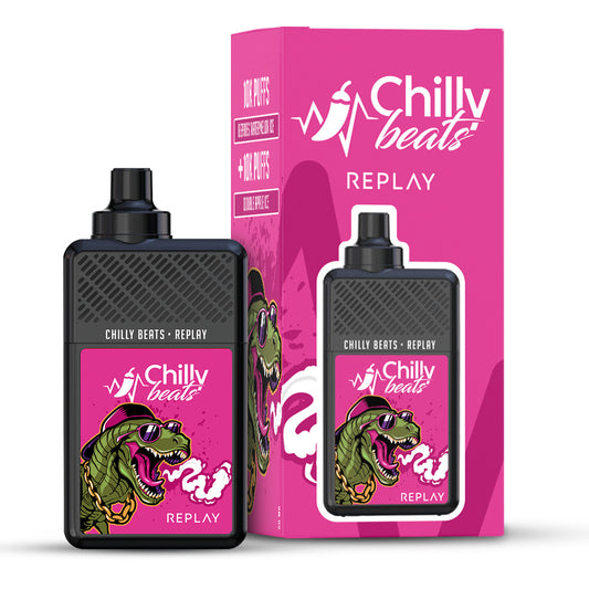 CHILLY BEATS REPLAY 20.000 Puffs (10k Berries Watermelon Ice + 10k Double Apple Ice)