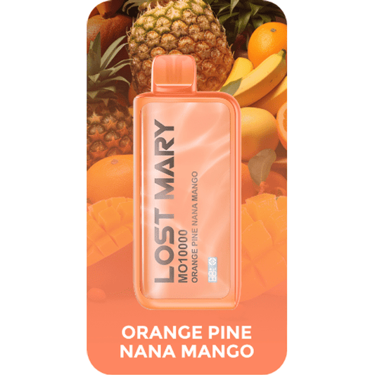 LOST MARY MO10000 PUFFS ORANGE PINE NANA MANGO