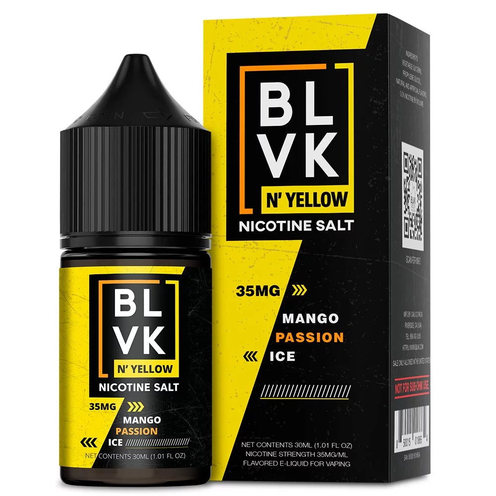 BLVK SALT YELLOW Mango Passion Ice (30ml)