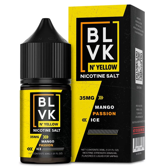 BLVK SALT YELLOW Mango Passion Ice (30ml)