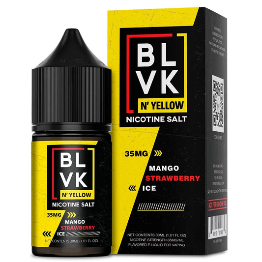 BLVK SALT YELLOW Mango Strawberry  Ice (30ml)