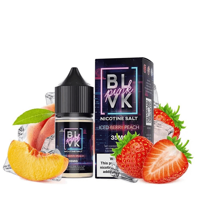 BLVK SALT PINK Iced Berry Peach (30ml)