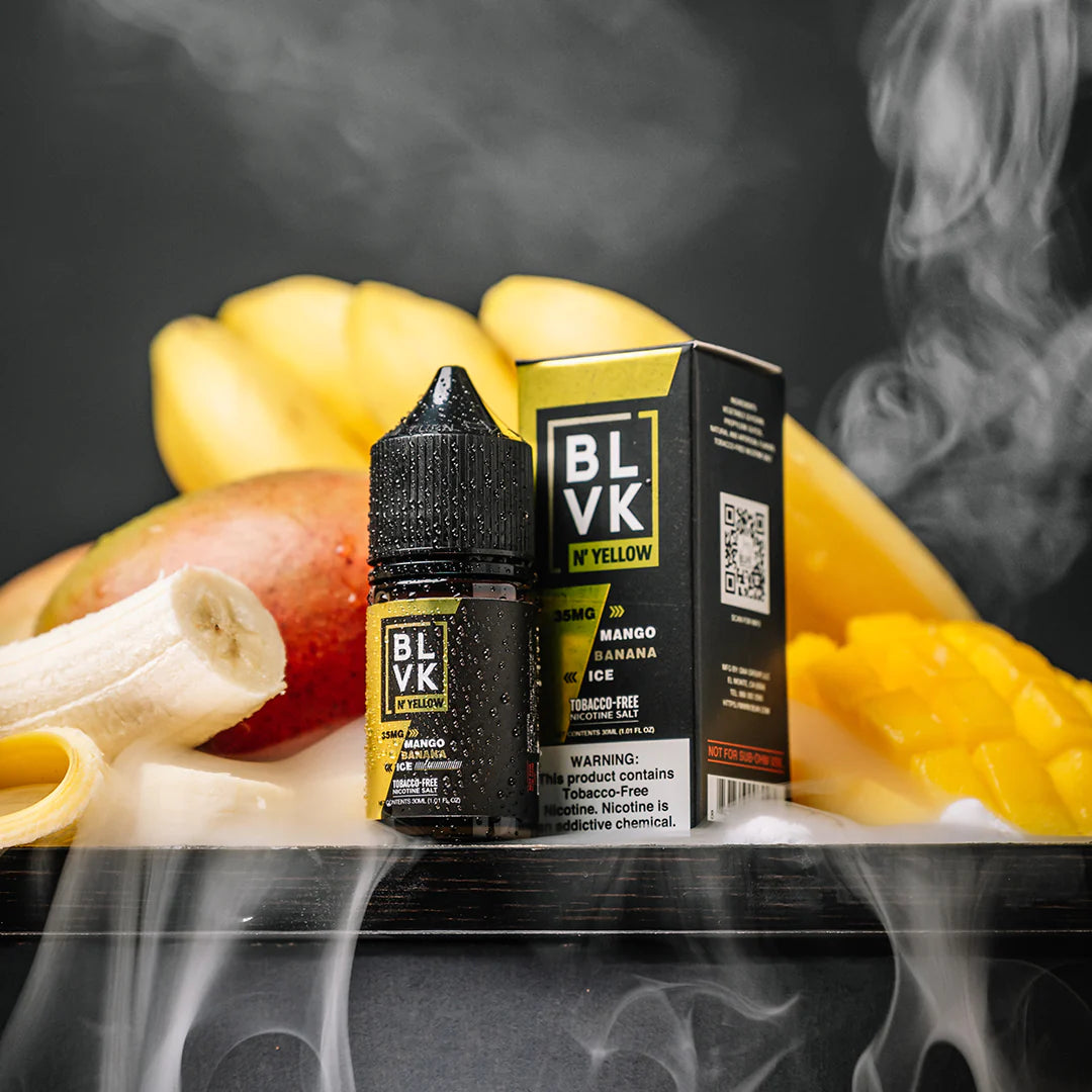 BLVK SALT YELLOW Mango Banana Ice (30ml)