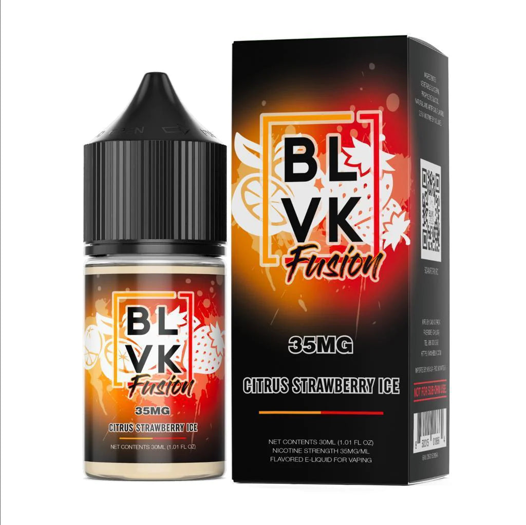 BLVK SALT FUSION Citrus Strawberry Ice (30ml)