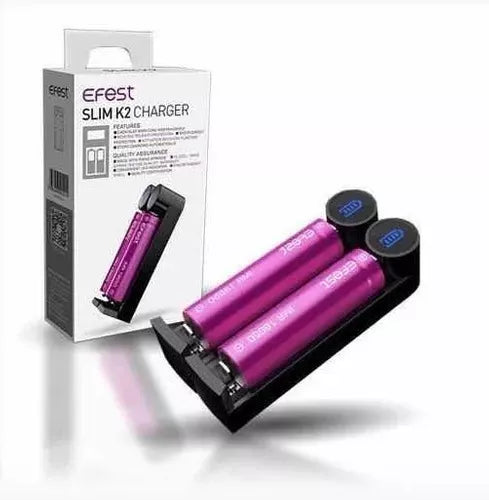 Carregador Efest Slim K2 Original
