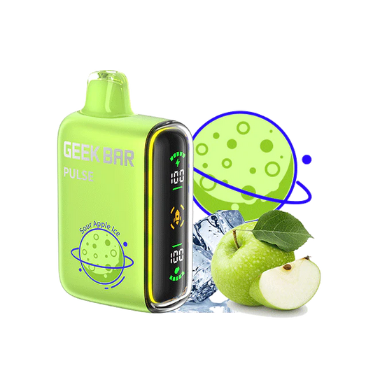 Geek Bar Pulse – 15000 puffs – Sour Apple Ice