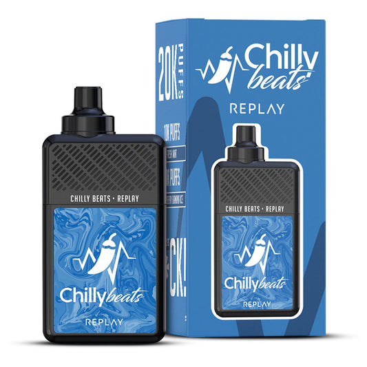 CHILLY BEATS REPLAY 20.000 Puffs (10k Mango Strawberry Ice + 10k Grape Apple Ice)