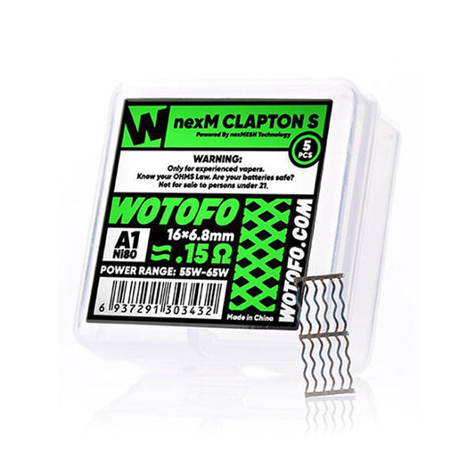 WOTOFO NexMesh Clapton S - A1 0,15 (UNIDADE)