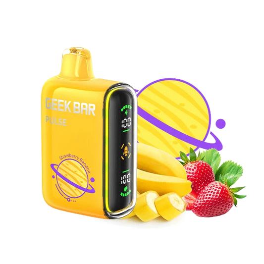 Geek Bar Pulse – 15000 puffs – Strawberry Banana