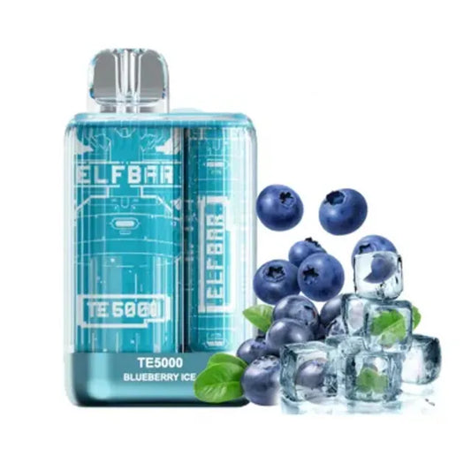ELFBAR TE5000 Blueberry Ice (Produto descontinuado)
