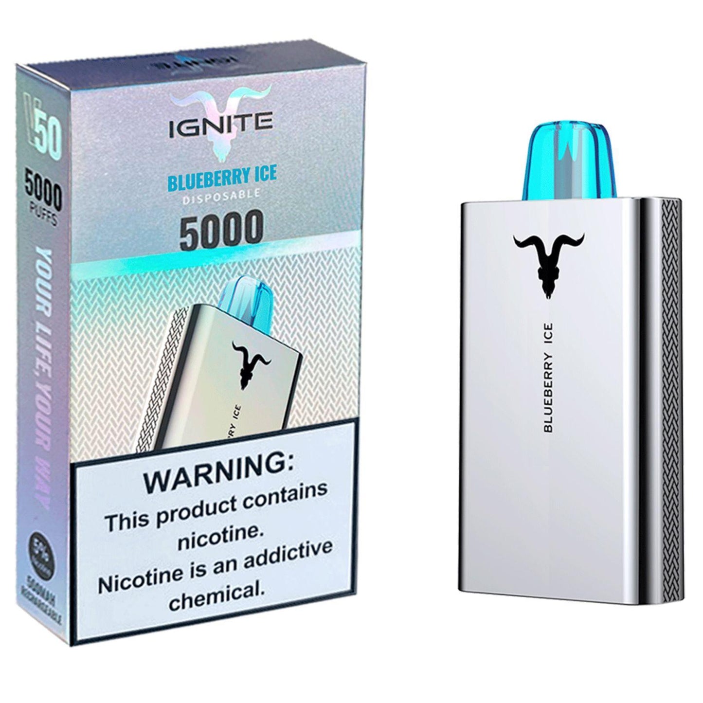 IGNITE V50 Blueberry Ice (5.000 puffs)