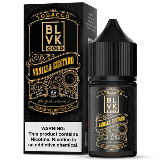 BLVK SALT GOLD Vanilla Custard (30ml)