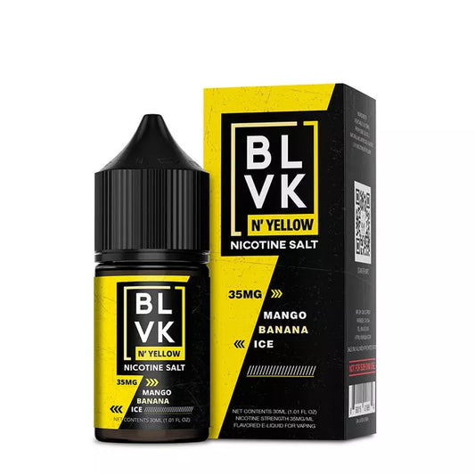 BLVK SALT YELLOW Mango Banana Ice (30ml)