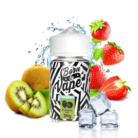 BORN TO VAPE FREEBASE Strawberry Kiwi (60ml)