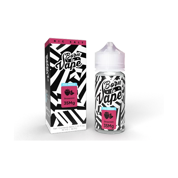 BORN TO VAPE SALT Strawmint