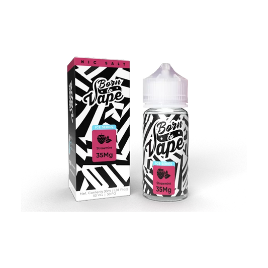 BORN TO VAPE SALT Strawmint