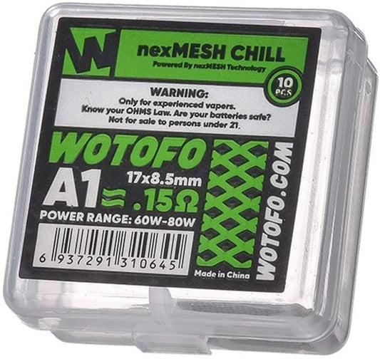 WOTOFO NexMesh Chill - A1 0,15 (UNIDADE)