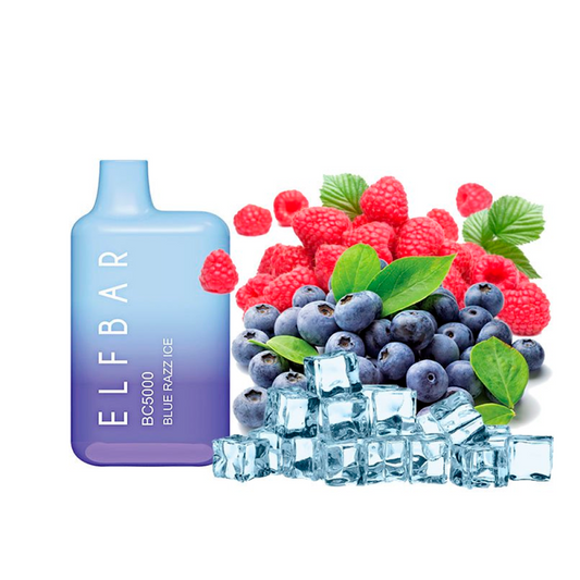 ELFBAR BC5000 Blue Razz Ice (Produto descontinuado)