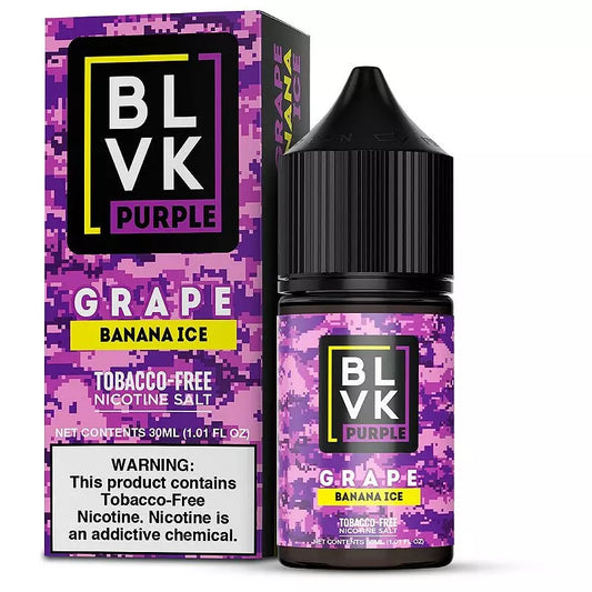 BLVK SALT PURPLE Grape Banana Ice (30ml)