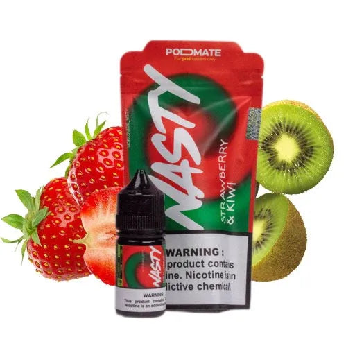 NASTY FREEBASE Strawberry Kiwi (High Mint) 60ml