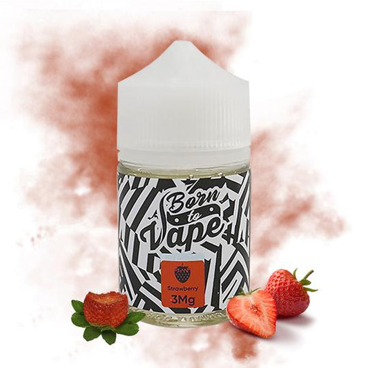 BORN TO VAPE FREEBASE Strawberry (60ml)