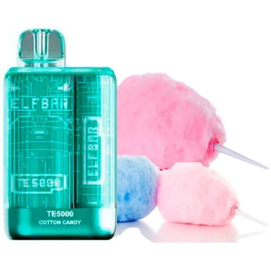 ELFBAR TE5000 Cotton Candy (Produto descontinuado)