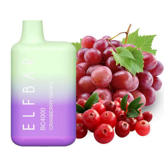 ELFBAR BC4000 Cranberry Grape (Produto descontinuado)