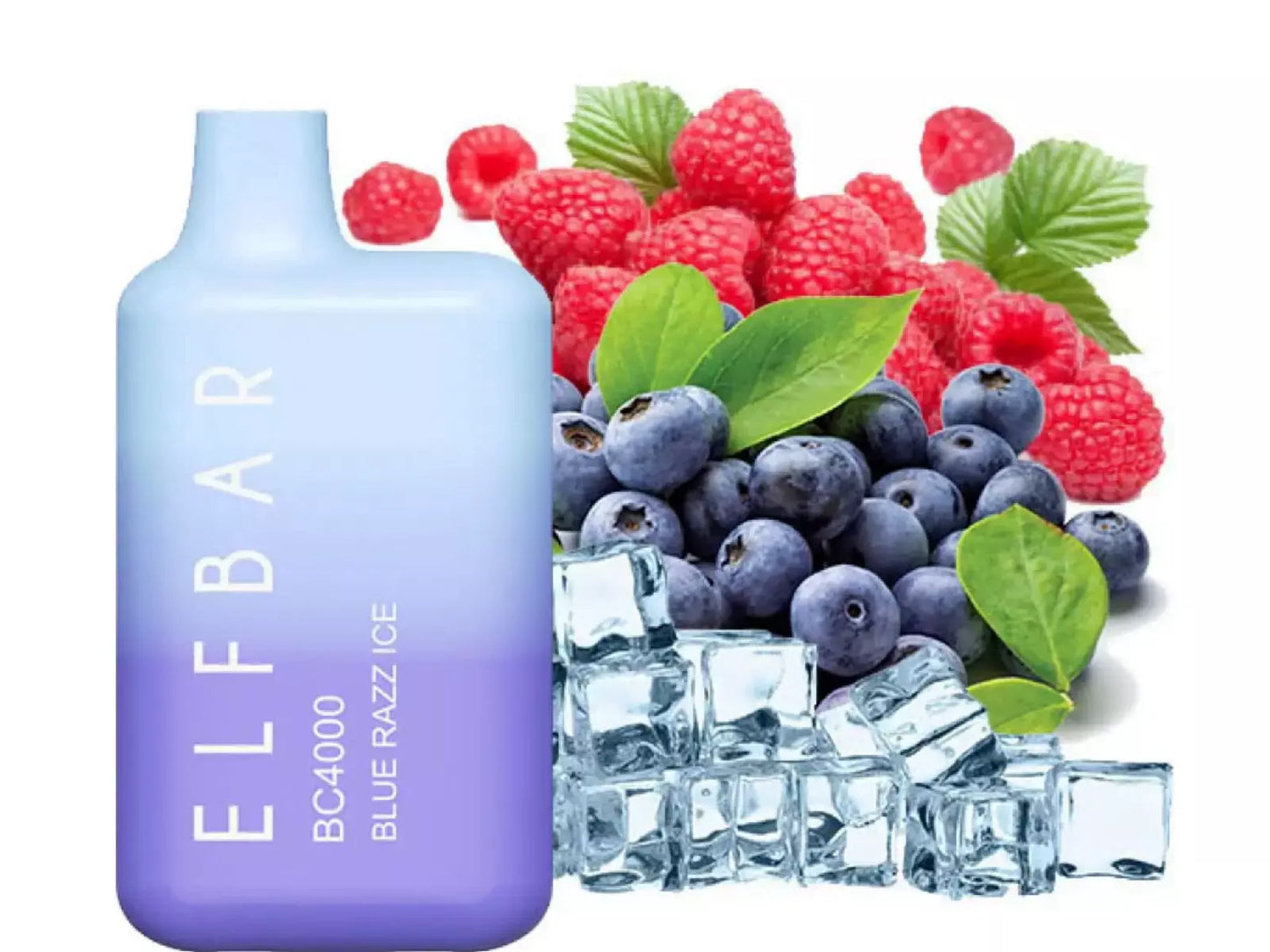 ELFBAR BC4000 Blue Razz ice  (Produto descontinuado)