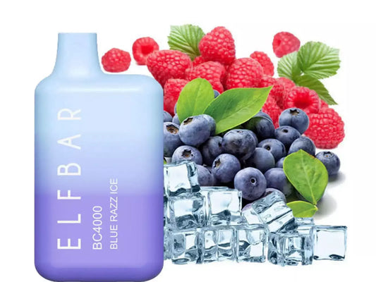 ELFBAR BC4000 Blue Razz ice  (Produto descontinuado)