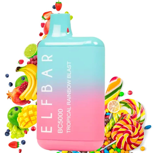 ELFBAR BC5000 Tropical Rainbow Blast (Produto descontinuado)
