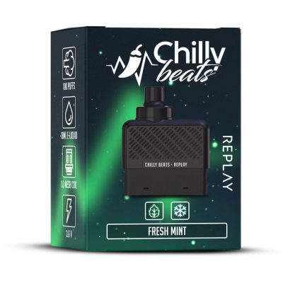 REFIL CHILLY BEATS REPLAY 10k Puffs (Fresh Mint)