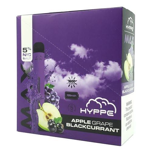 MAX HYPPE 1600 Apple Grape Blackcurrant