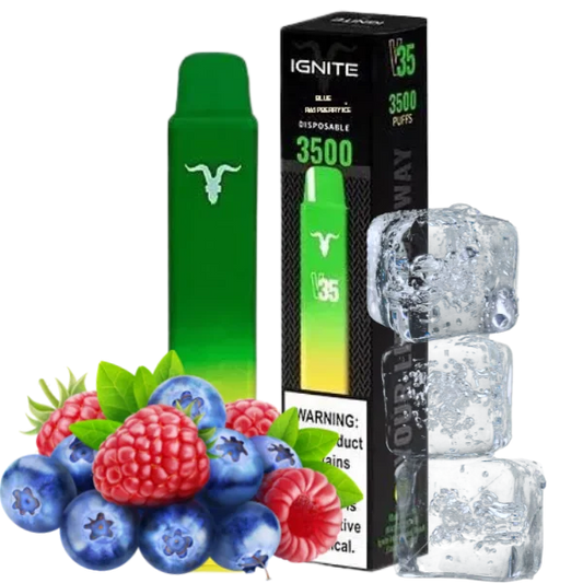IGNITE V35 Blue Raspberry Ice (3.500 puffs)