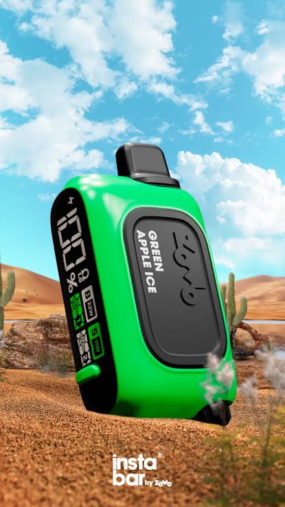 Zomo Instabar 15.000 puffs Green Apple ice