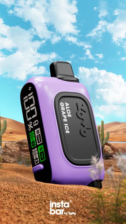 Zomo Instabar 15.000 puffs Aloe Grape Ice