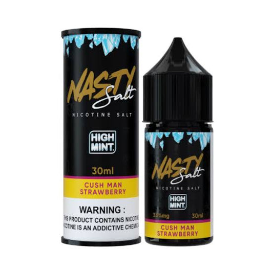 NASTY SALT Cush Man Mango Strawberry (HIGH MINT)