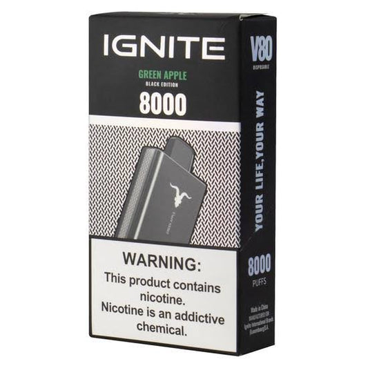 IGNITE V80 Green Apple (8.000 puffs)