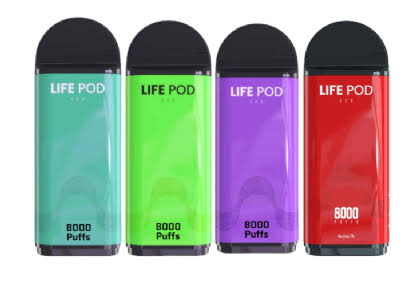 REFIL LIFE POD 8.000 puffs
