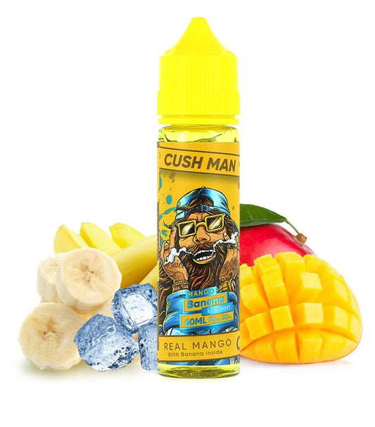 NASTY CUSH MAN FREEBASE Mango Banana (Low Mint) 60ml