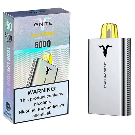 IGNITE V50 Peach Raspberry (5.000 puffs)