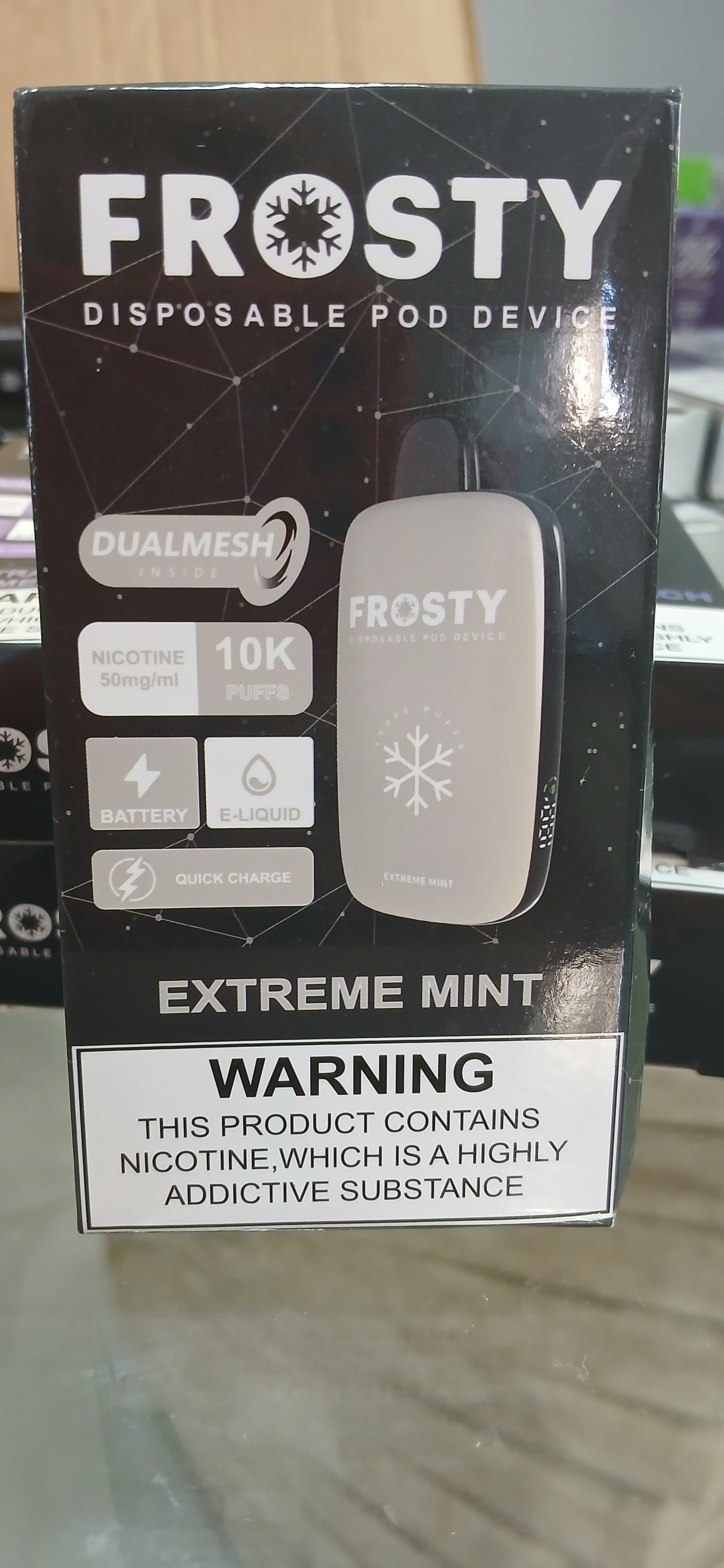 Frosty 10.000 puffs Extreme MInt