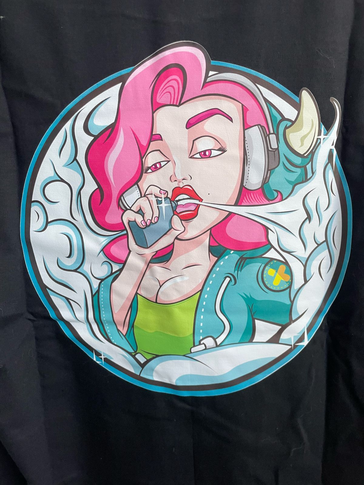 Camiseta Vape Wave