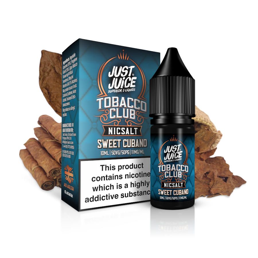 Just Juice Tobacco Club NicSalt – Sweet Cubano 30ml