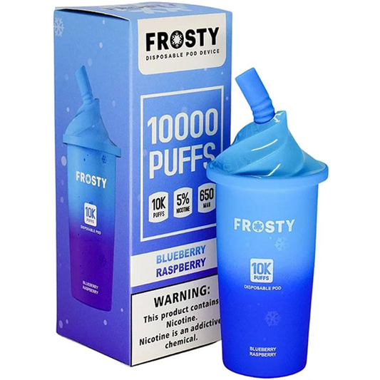 Frosty 10.000 puffs Blueberry Peach