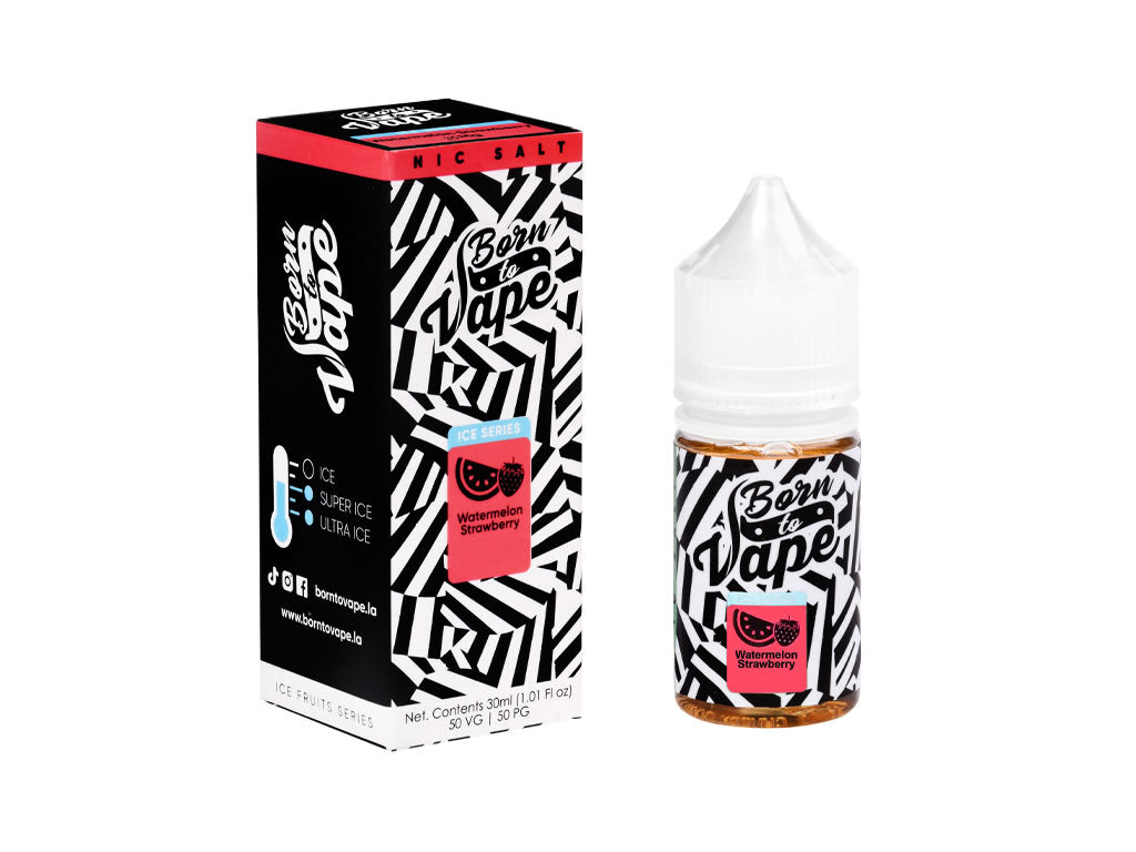 BORN TO VAPE SALT Watermelon Strawberry